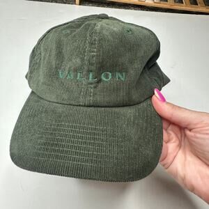 Vallon Green Corduroy Hat